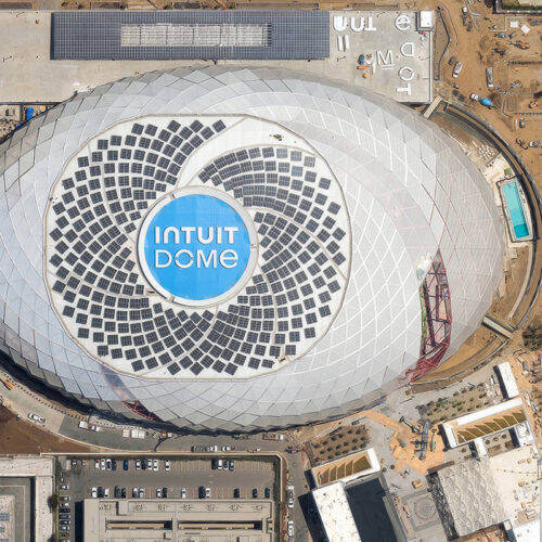 Arena Tensile Facade