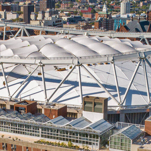 Stadium roof