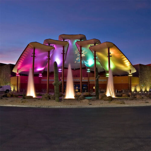 Porte-cochère covered entryway