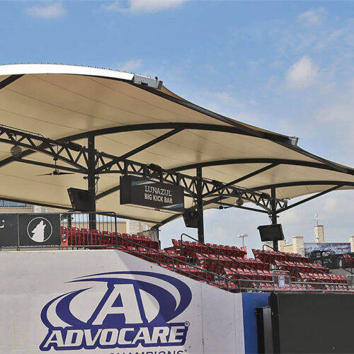 Grandstand structures