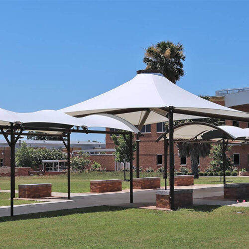 Covered walkway