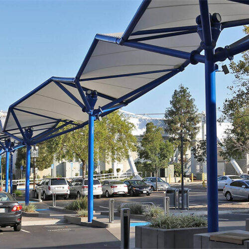 Covered walkway