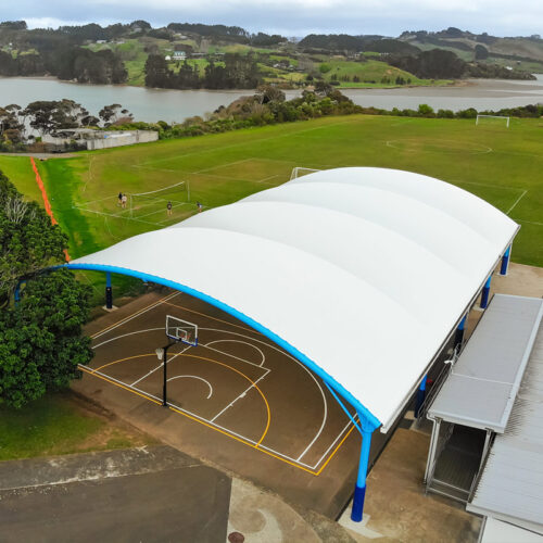 membrane structure sports field
