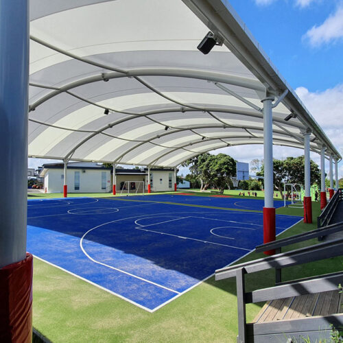 membrane structure basketball court