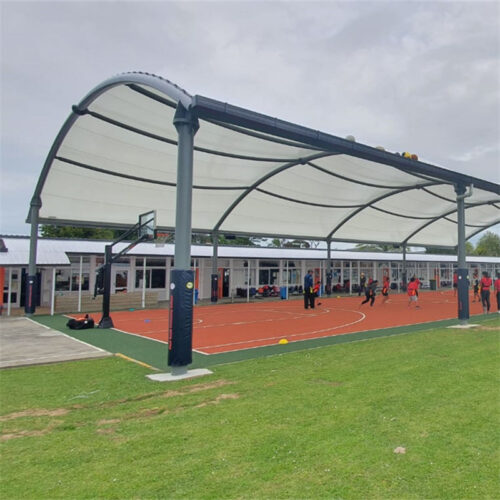 Membrane structure tent school basketball court tension shed