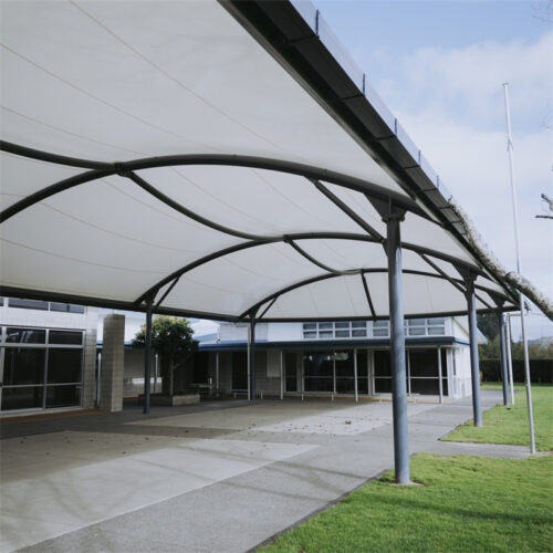 School sports court basketball court membrane structure tent tensioning shed