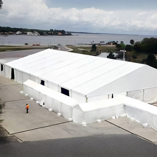 Event specific membrane structure tent